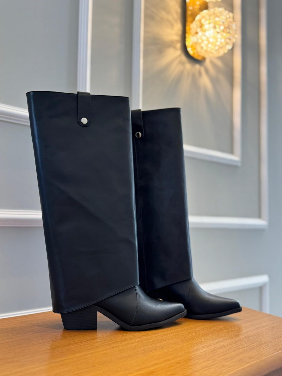 BOTA ÁGATA  PRETO